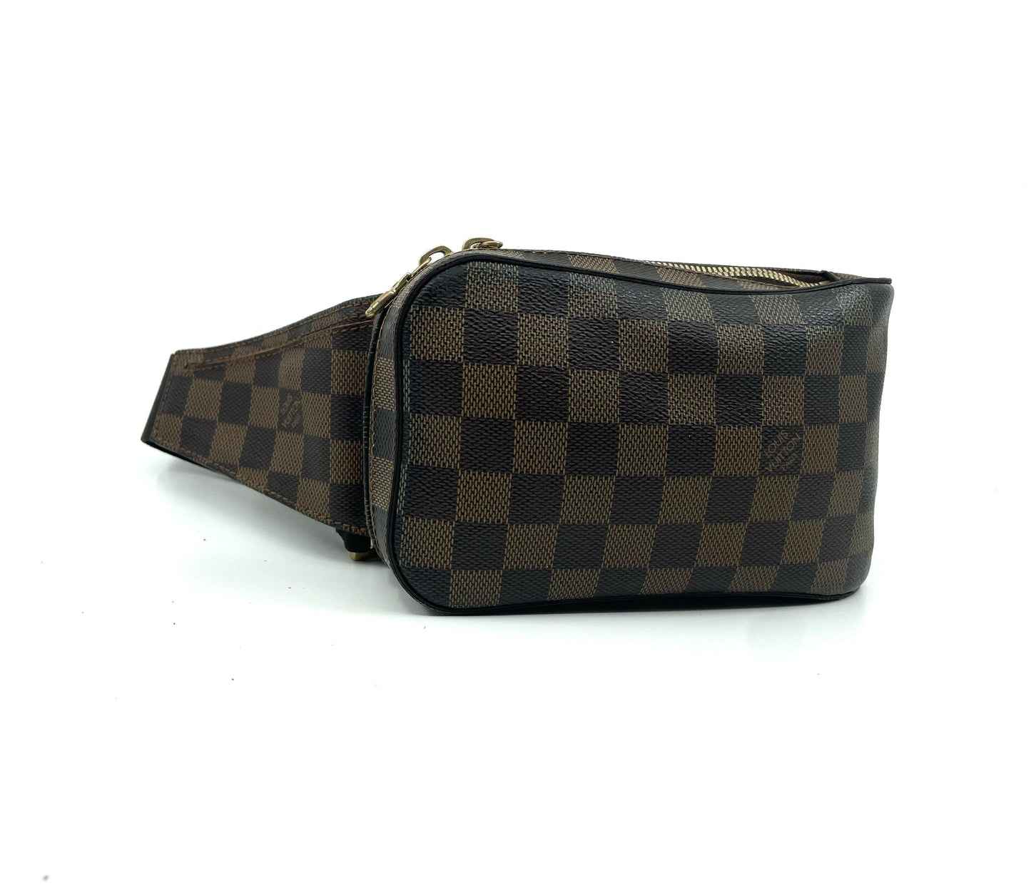 Louis Vuitton, Bags, Louis Vuitton Damier Ebene Geronimos Beltsling Bag  Ca04