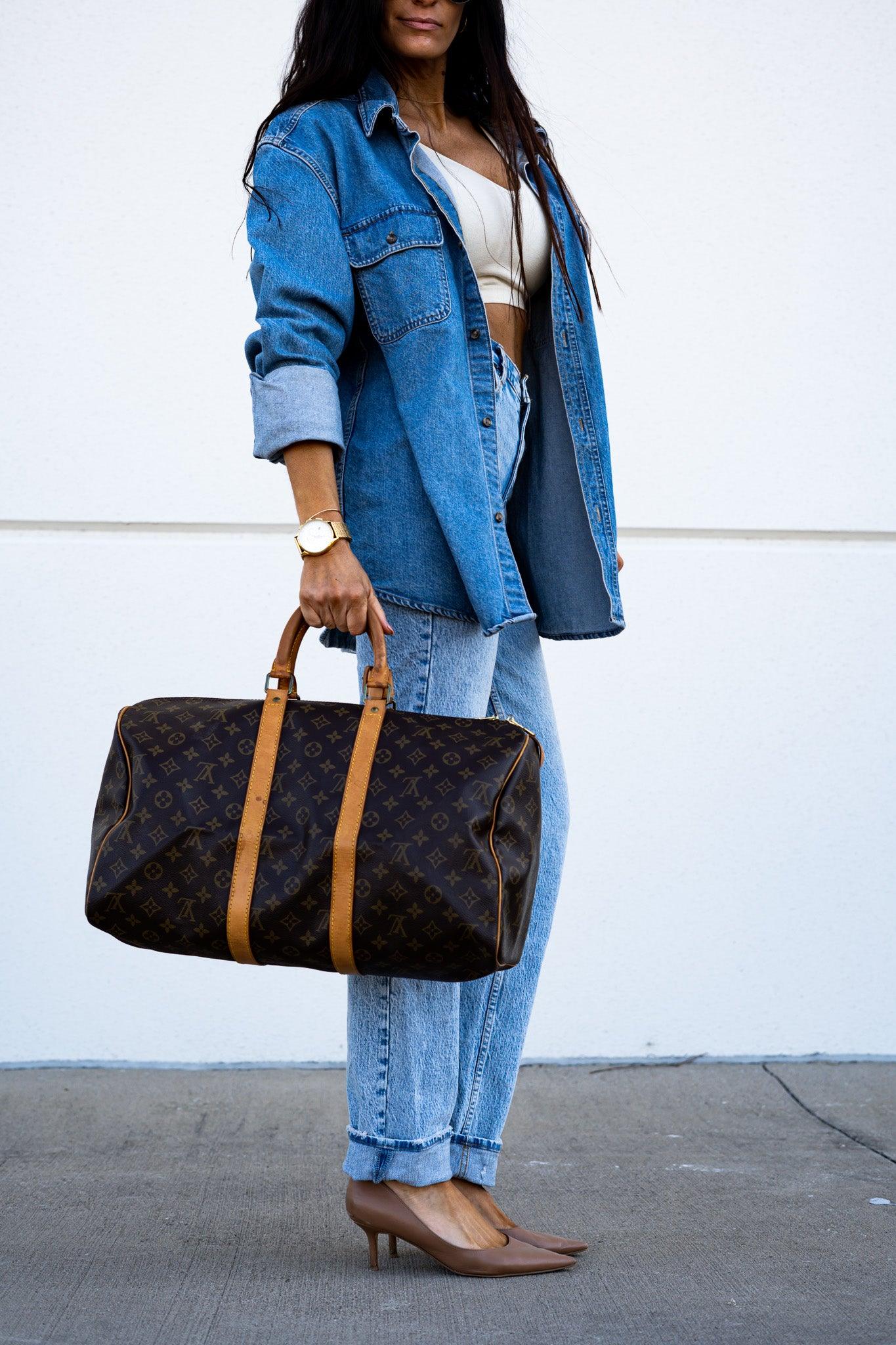 vuitton bandouliere outfit