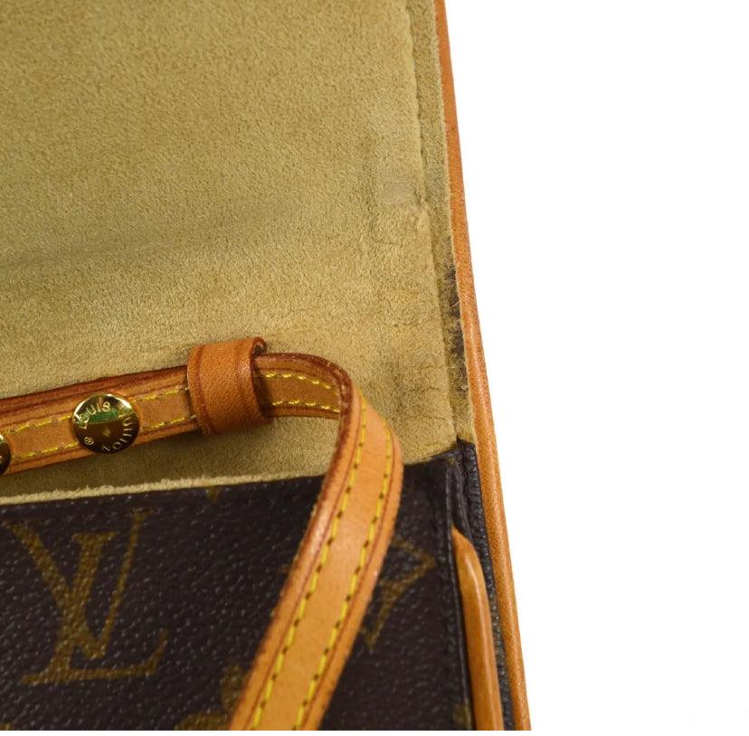 Louis Vuitton Vintage Monogram Pochette Twin PM Shoulder Bag