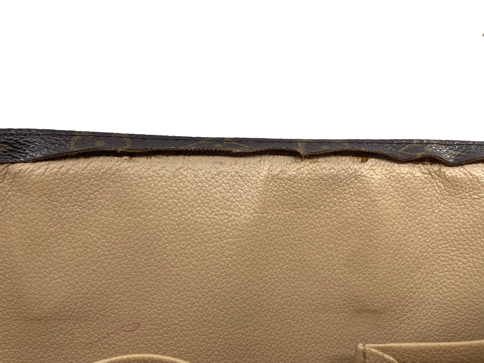 Louis Vuitton Sac plat monogram Brown Leather ref.88167 - Joli Closet